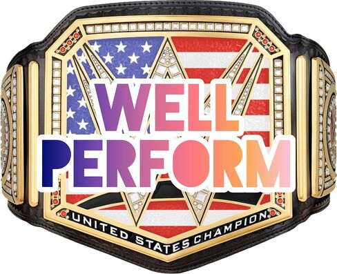United States Championship Title Belt Replica, World Heavyweight Championship Belt - Adult Size in Kuwait
