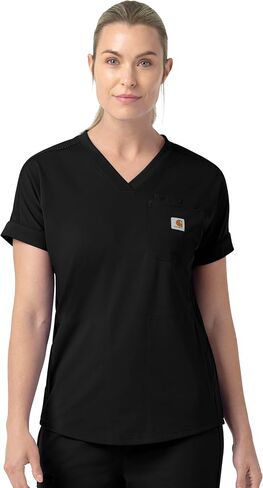 Carhartt Force Cross-Flex Knit Women's V-Neck Scrub Top in Kuwait
