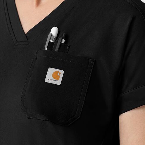 Carhartt Force Cross-Flex Knit Women's V-Neck Scrub Top in Kuwait