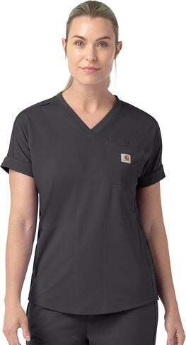 Carhartt Force Cross-Flex Knit Women's V-Neck Scrub Top in Kuwait