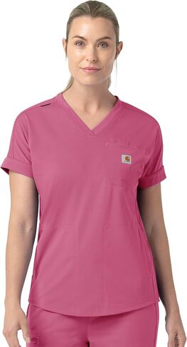 Carhartt Force Cross-Flex Knit Women's V-Neck Scrub Top in Kuwait
