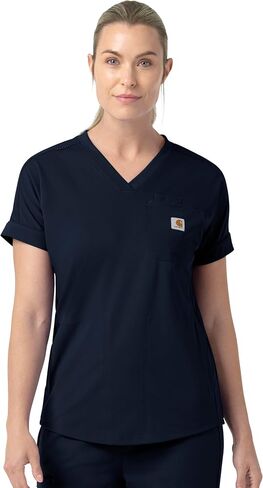 Carhartt Force Cross-Flex Knit Women's V-Neck Scrub Top in Kuwait