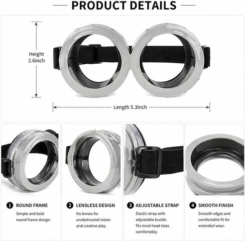 OUDE HOWER Halloween Costume Accessories Yellow T shirt Beanie Goggles Glasses Gloves for Men Women in Saudi Arabia