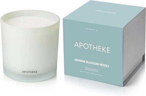 Apotheke 3-Wick Scented Candles for Home, Charcoal - 26 oz Soy Wax Jar Black Candle Gift for Women - Long-Lasting Fragrance with Perfume-Grade Essential Oils - Cedarwood, Sandalwood, Oud & Amber in Saudi Arabia