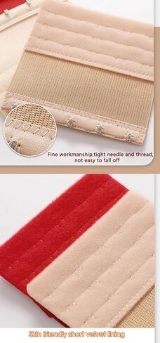 Women's Bra Extenders 5 Hooks 3 Rows Elastic Bra Strap Extension and Bra Clips in Saudi Arabia