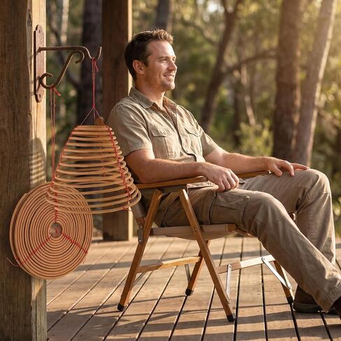 Hanging Citronella Incense Coil - Citronella Coil Outdoor for Patio, Backyard and Camping,5 Pack (7") in Saudi Arabia