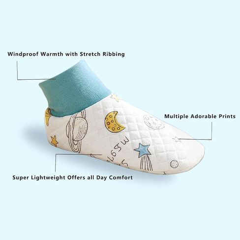 CutiePlusU Slipper Socks 2 Pairs for Women Men Warm Floor Socks Toddlers Crew length in Kuwait