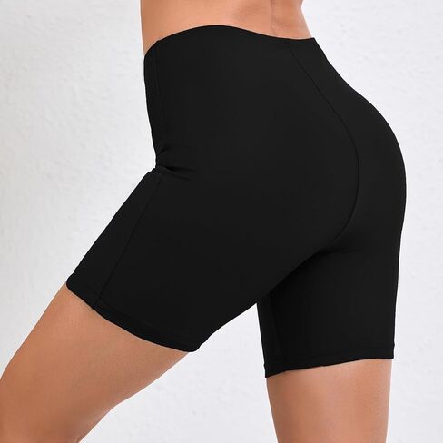 JOYBIK Women's 5" High Waisted Boyshort Swim Board Shorts (Available in Plus) Swimsuits Bottoms in Saudi Arabia