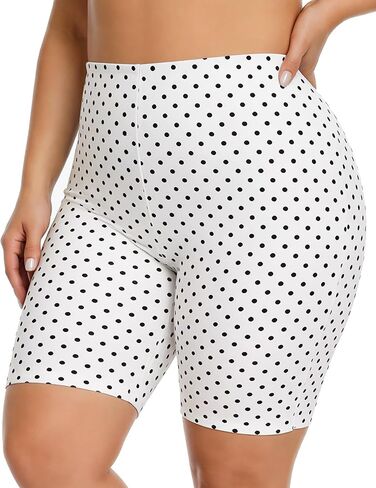 JOYBIK Women's 5" High Waisted Boyshort Swim Board Shorts (Available in Plus) Swimsuits Bottoms in Saudi Arabia