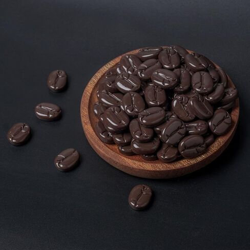 110g Artificial Coffee Bulk Bean Fake Resin Coffee Beans Food Show Model Vase Fillers Simulation Mini Bean for Home Kitchen Table Centerpiece Cafe Shop Cabinet Display Decor Photography Props in Saudi Arabia