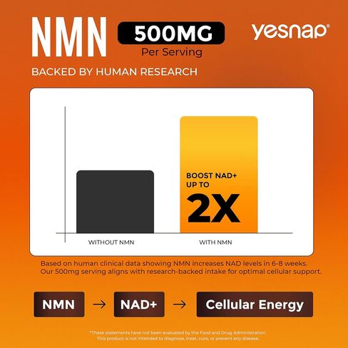 NMN 7-in-1 Liquid Supplement NAD+ Support， with Aging-Supportive Resveratrol, TMG, Quercetin, CoQ10, Grapeseed, PQQ, Apigenin Cellular Energy & NAD Levels, 30 On-The-Go Packets, Grape Flavor in Saudi Arabia