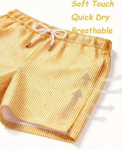 TUVEKE Mens Swim Trunks Quick Dry Compression Liner 5 Inch Board Shorts with Zip Pockets Men's Swim Suits Beach Shorts S-XXL in Saudi Arabia
