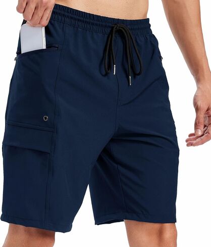 Mens Swim Trunks,Casual Board Shorts Men's with Compression Liner Quick Dry Swim Shorts Men with Zipper Pockets in Kuwait
