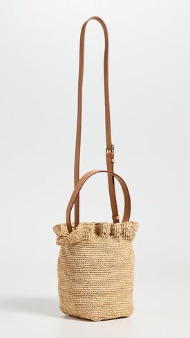 Loeffler Randall Women's Laith Crochet Top Handle Bucket Bag in Kuwait