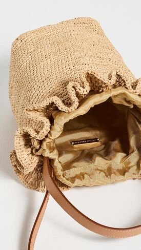 Loeffler Randall Women's Laith Crochet Top Handle Bucket Bag in Kuwait