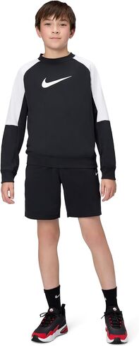 Nike Big Kids' Sportswear Tracksuit - Boys and Girls Two Piece Set Sweatshirt Shorts in Kuwait