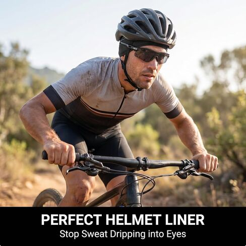 3Pcs Cooling Skull Caps for Men Women, Summer Breathable Quick Dry Cycling Helmet Liner for Running Gym & Work in Saudi Arabia