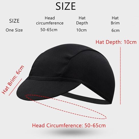 Breathable Cycling Cap for Men Womens Funny Catoon Design Soft Mesh Cycling Hat Under Helmet in Saudi Arabia
