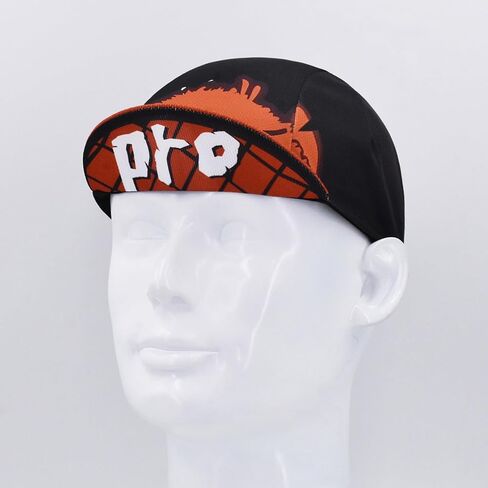 Breathable Cycling Cap for Men Womens Funny Catoon Design Soft Mesh Cycling Hat Under Helmet in Saudi Arabia