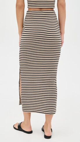 Z SUPPLY Women's Ainslie Striped Skirt in Kuwait