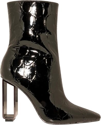 Ninety Union Palladium Geometric Metal Heel Bootie in Kuwait