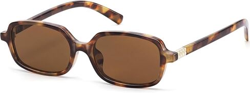 LIKSMU Trendy Rectangle Sunglasses for Women Men Retro Fashion 90s Small Square Shades Vintage Y2K Sun Glasses in Saudi Arabia