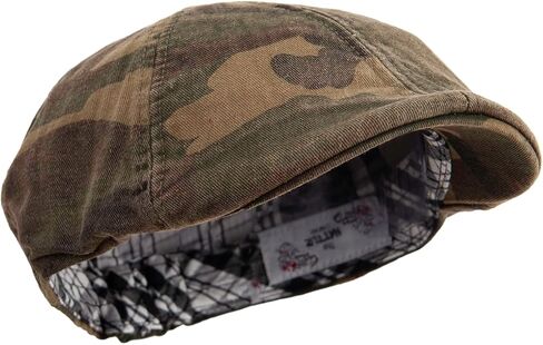 e4Hats.com Washed Camo Ivy Cap with Elastic Band in Kuwait