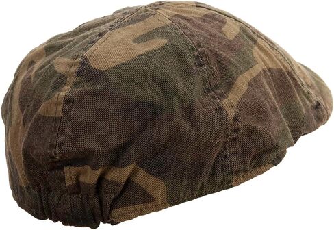 e4Hats.com Washed Camo Ivy Cap with Elastic Band in Kuwait