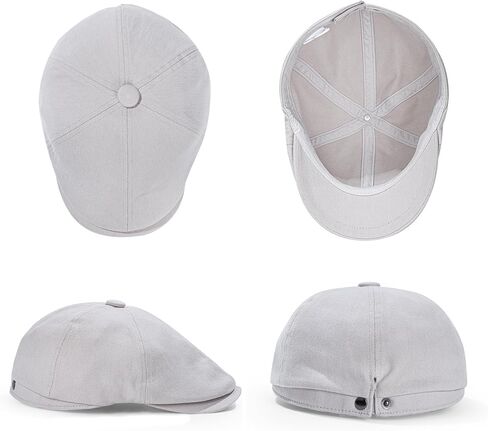 قبعة مسطحة للرجال من القطن لموزع الصحف، قبعة Snapback ناعمة قابلة للتعديل، قبعة جولف تاكسي أجرة الرسام جاتسبي آيفي in Kuwait