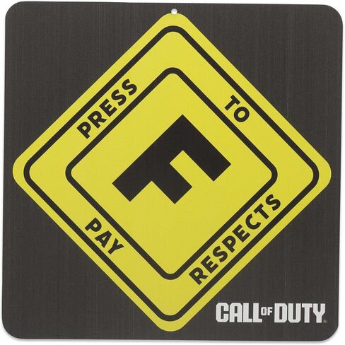 لافتة معدنية من Call of Duty Modern Warfare 2 Ghost Pennant - ديكور حائط Call of Duty لغرفة الألعاب أو غرفة المراهقين in Kuwait