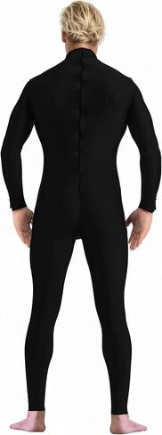 Spandex Zentai Turtleneck Bodysuit with Zipper - Full Body Unitard Costume in Saudi Arabia