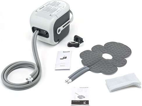 Ossur Cold Rush Therapy Machine System with Right Hip Pad - Ergonomic, Adjustable Wrap Pad - Quiet, Lightweight Cryotherapy Freeze Kit Pump - Best Ice Machine for Hip Surgery in Saudi Arabia