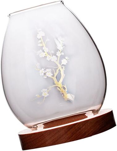 SHINEOFI Glass Candle Cover Decorative Candle Holder Glass Craft Shade for Romantic Dinner Home Décor in Kuwait