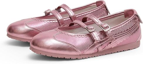 Adolilove Ballet Sneakers for Women Mary Jane Flats Walking Shoes Slip On with Elastic Straps with Memory Foam Insole in Saudi Arabia