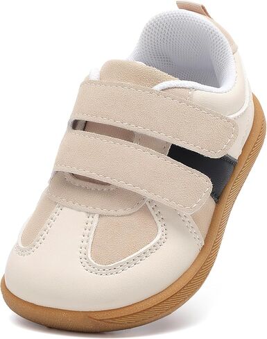 Toddler Little Kids Shoes Wide Toe Box Sneakers | Barefoot Sneakers Zero Drop Boys Girls for First Walking at Daycare | Non-Slip Tennis Shoes in Kuwait