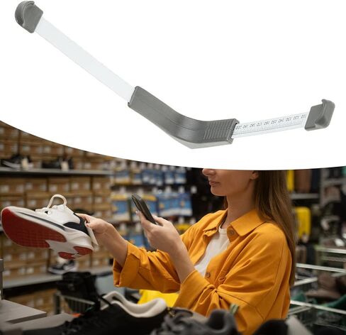XISAOK Telescopic Foot Measure Gauge Device Shoe Measure Sizer Family Measuring Tool for Adult Size Measurement in Kuwait