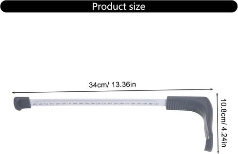 XISAOK Telescopic Foot Measure Gauge Device Shoe Measure Sizer Family Measuring Tool for Adult Size Measurement in Kuwait