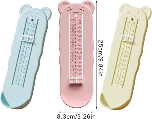 Foot Measuring Instrument for and Toddler Precise Measurement Feet Length Meter with User Friendly Features Toddler Foot Length Ruler in Kuwait
