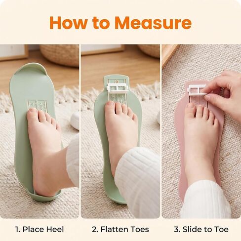قطعة واحدة من جهاز قياس القدم، مقياس بحجم سم وCN، أداة قياس طول القدم لشراء الأحذية الدقيقة للاستخدام المنزلي (أزرق) in Kuwait