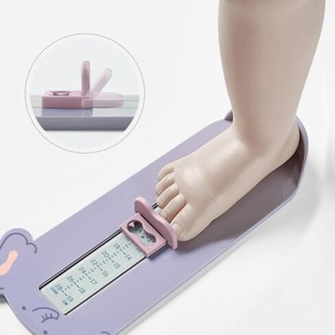 Shoe Size Measuring Device for Kids, Foot Measure Gauge for Boys Girls Children Babies, Professional Measuring Ruler Tool for Correct Shoe Fitting, 0-8 Years in Kuwait