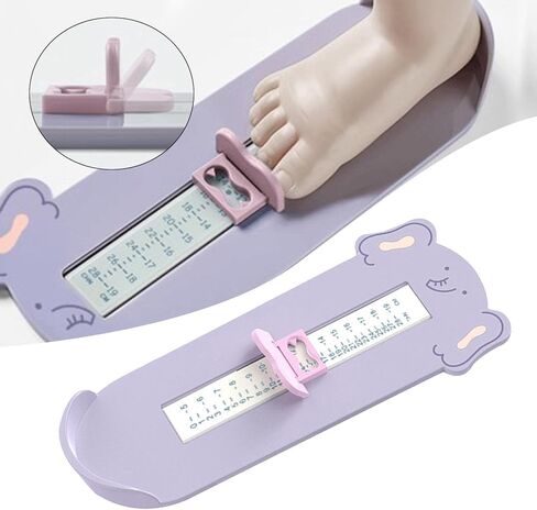 Shoe Size Measuring Device for Kids, Foot Measure Gauge for Boys Girls Children Babies, Professional Measuring Ruler Tool for Correct Shoe Fitting, 0-8 Years in Kuwait