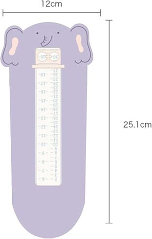 Shoe Size Measuring Device for Kids, Foot Measure Gauge for Boys Girls Children Babies, Professional Measuring Ruler Tool for Correct Shoe Fitting, 0-8 Years in Kuwait