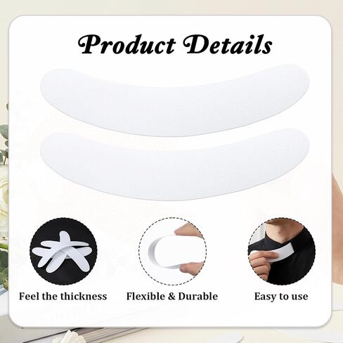 12 Pcs Clergy Collar, Collars for Clergy Shirt, White Tab Collar Replacement Tab Insert Shirt for Women Men, Minimalist Clothing Accessories in Saudi Arabia