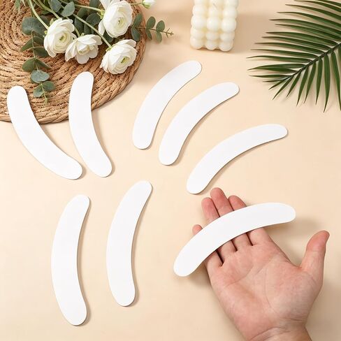 12 Pcs Clergy Collar, Collars for Clergy Shirt, White Tab Collar Replacement Tab Insert Shirt for Women Men, Minimalist Clothing Accessories in Saudi Arabia
