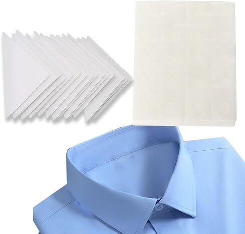 400pcs Collar Stays - 200pcs Collar Stays for Shirts and 200pcs Dots for Men’s Dress Shirts Women Any Shirt With Collar in Saudi Arabia