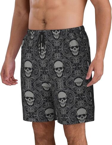 Mens Swim Trunks Quick Dry Swim Shorts with Mesh Lining Breathable Men's Beach Pants Swimwear Bathing Suits in Saudi Arabia
