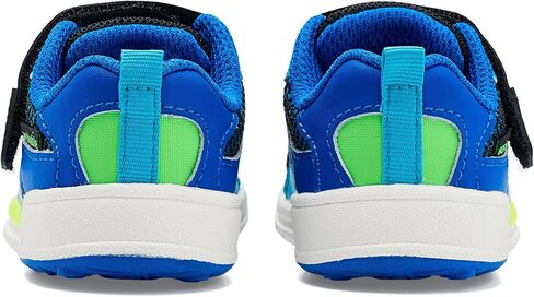 Stride Rite, Unisex Kid SRT Velocity (Toddler), Black/Blue, 6, Wide, Toddler in Kuwait