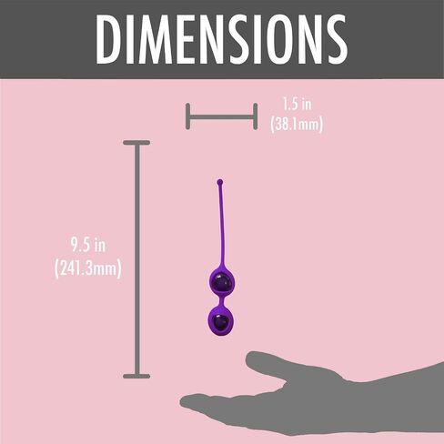 Kegel Exercise Weights for Women Bladder Control Device, Pelvic Floor Exercises, Tightening, Doctor Recommended - By SXNSE in Saudi Arabia