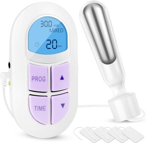 Pelvic Floor Muscle Trainer for Women, Electrical Pelvic Floor Exercise Device & Stimulator with Probe and Pads, Kegel Exerciser for Bladder Control, Stress Urge Mixed Urinary Continence Support in Saudi Arabia