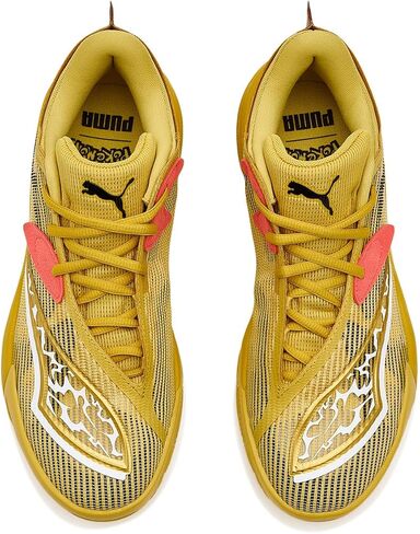 PUMA Mens X Pokemon All-Pro Nitro 2 Pikachu Basketball Sneakers Shoes - Yellow in Kuwait